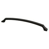 Berenson 1227-1055-P matte black cabinet pull / appliance pull