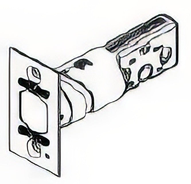 Schlage Commercial 12288619 satin nickel deadbolt latch