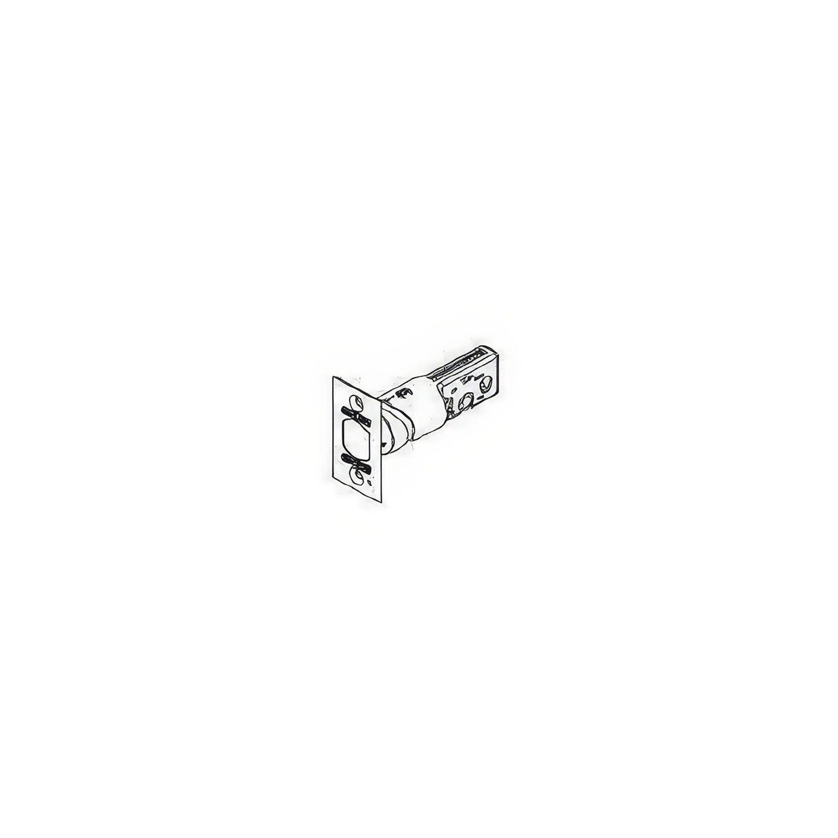 Schlage Commercial 12291605 bright brass deadbolt latch