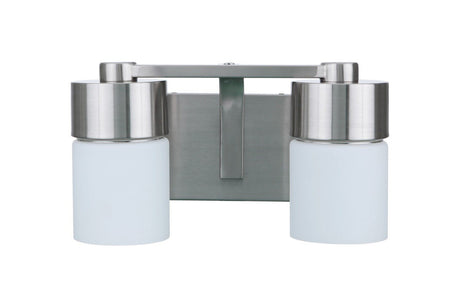 Craftmade 12314BNK2 brushed polished nickel vanity