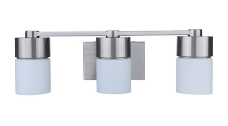 Craftmade 12322BNK3 brushed polished nickel vanity