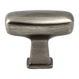 Berenson 1241-1VTN-P vintage nickel cabinet knob