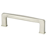 Berenson 1242-1BPN-P Subtle Surge cabinet handle pull in satin stainless, additional view