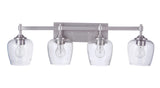 Craftmade 12430BNK4 brushed polished nickel vanity