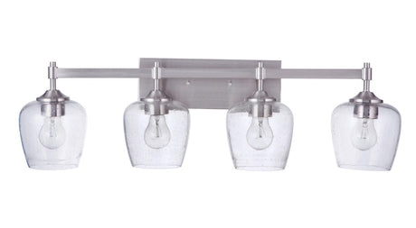 Craftmade 12430BNK4 brushed polished nickel vanity