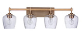 Craftmade 12430SB4 satin brass vanity
