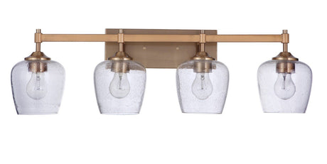 Craftmade 12430SB4 satin brass vanity
