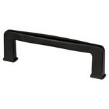 Berenson 1245-1055-P matte black cabinet handle pull
