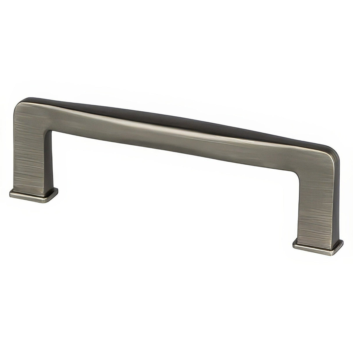 Berenson 1247-1VTN-P Subtle Surge cabinet handle pull in satin stainless, additional view