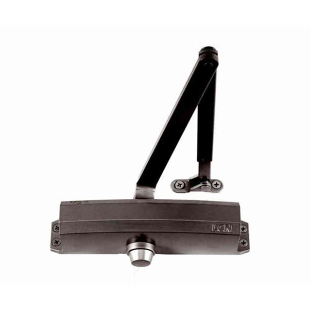 LCN 1250RWPADKBRZ dark bronze surface mounted door closer