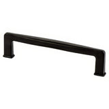 Berenson 1251-1055-P matte black cabinet handle pull