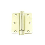 Hager 125131226D.1 1251 Collection spring hinge in satin stainless, additional view
