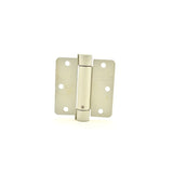 Hager 1251312P 1251 Collection spring hinge in satin stainless, additional view