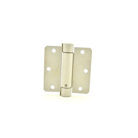 Hager 1251312P 1251 Collection spring hinge in satin stainless, additional view