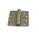 Hager 12514 4 X 4 Full Mortise 1/4" Radius Corner Spring Hinge