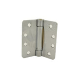 Hager 12514 4 X 4 Full Mortise 1/4" Radius Corner Spring Hinge