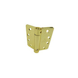 Hager 125143.1 bright brass spring hinge