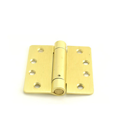 Hager 125144.1 satin brass spring hinge