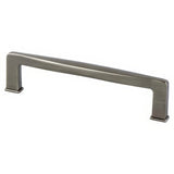 Berenson 1253-1VTN-P vintage nickel cabinet handle pull
