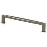 Berenson 1259-1VTN-P vintage nickel cabinet handle pull