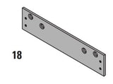 LCN 126018BRASS sprayed brass drop plate