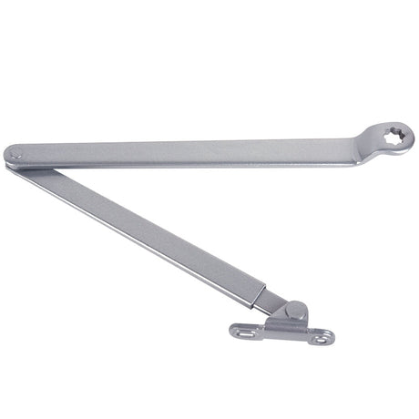 LCN 12603077AL 1260 door closer regular arm, front view