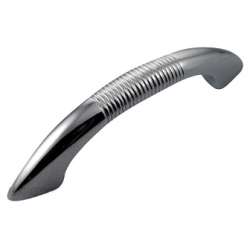 MNG Hardware 12611 126 3" Striped Cabinet Pull Distressed Silver