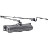 LCN 1261HWPAAL aluminum hold open door closer