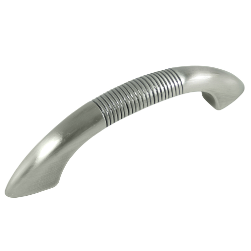 MNG Hardware 12610 126 3" Striped Cabinet Pull Distressed Brass