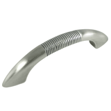 MNG Hardware 12610 126 3" Striped Cabinet Pull Distressed Brass