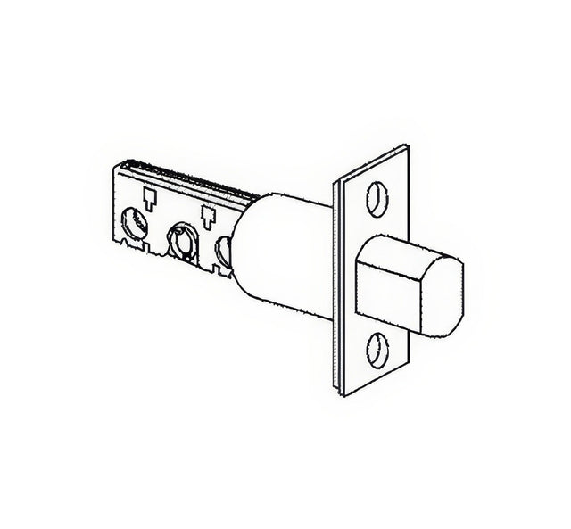 Schlage Commercial 12631605 polished brass deadbolt latch