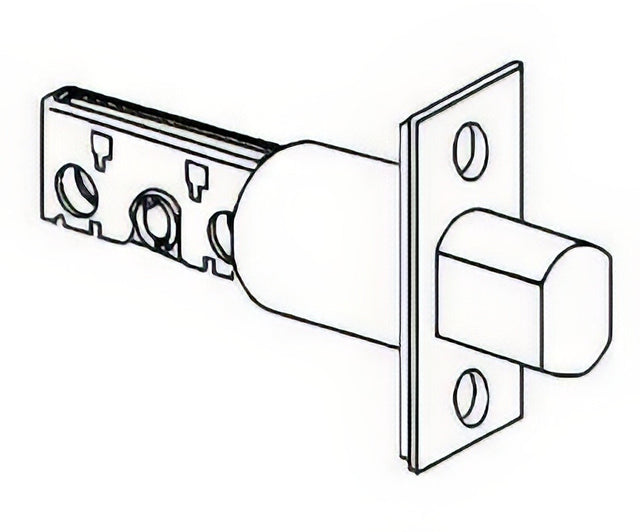 Schlage Commercial 12632605 polished brass deadbolt latch
