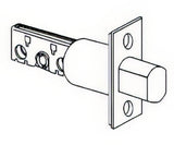 Schlage Commercial 12632626 satin chrome deadbolt latch
