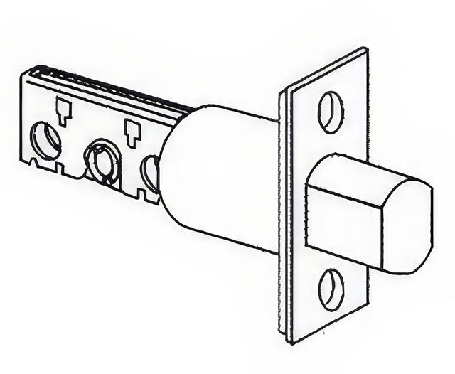 Schlage Commercial 12633609 antique brass deadbolt latch