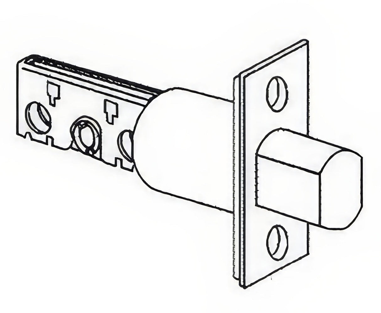Schlage Commercial 12633613 oil rubbed bronze deadbolt latch