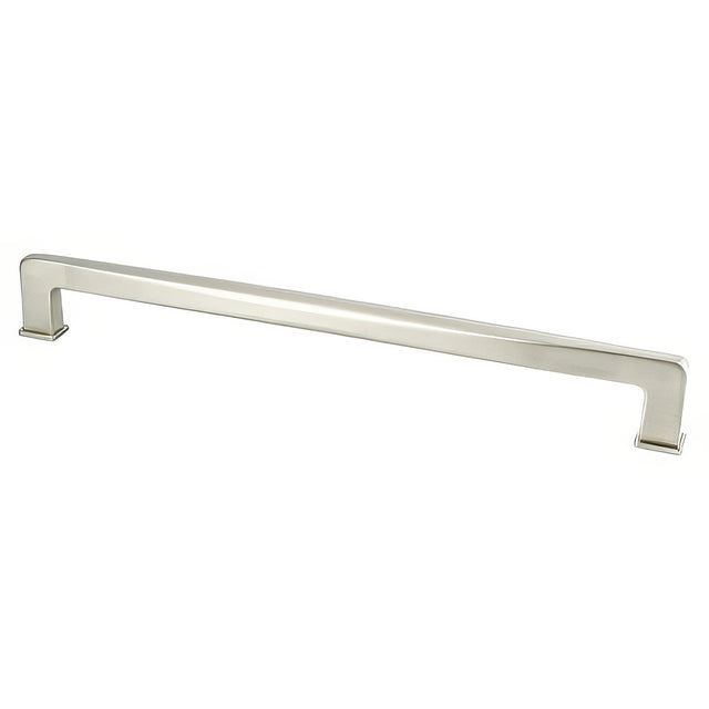 Berenson 1266-1BPN-P brushed nickel cabinet pull / appliance pull