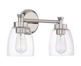Craftmade 12716PLN2 polished nickel vanity