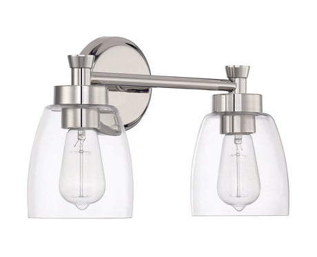 Craftmade 12716PLN2 polished nickel vanity