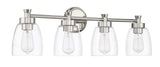 Craftmade 12730PLN4 polished nickel vanity