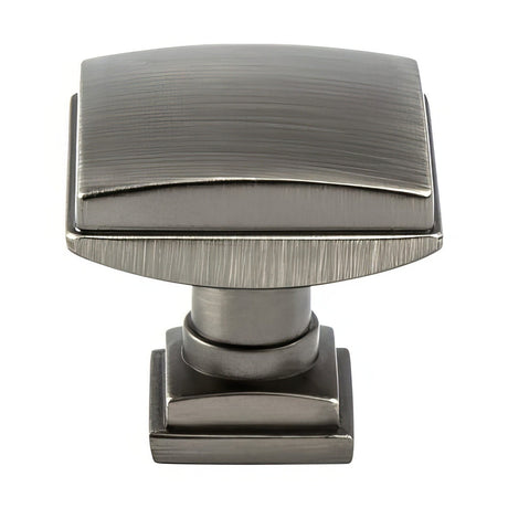 Berenson 1277-1VTN-P vintage nickel cabinet knob