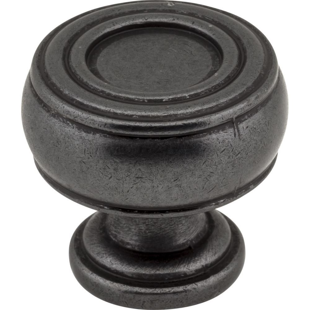 Jeffrey Alexander 127DACM gun metal cabinet knob