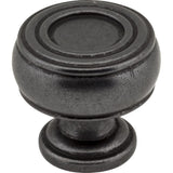 Jeffrey Alexander 127DACM gun metal cabinet knob