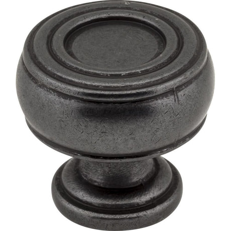 Jeffrey Alexander 127DACM gun metal cabinet knob