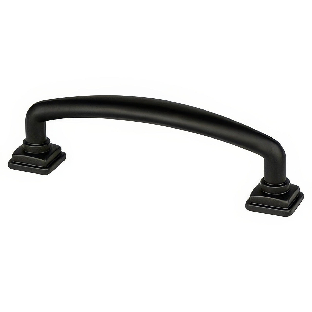 Berenson 1281-1055-P matte black cabinet handle pull