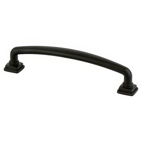 Berenson 1287-1055-P matte black cabinet handle pull