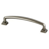 Berenson 1289-1VTN-P vintage nickel cabinet handle pull