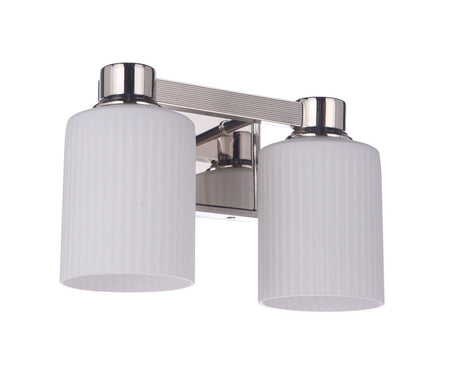 Craftmade 12912PLN2 polished nickel vanity