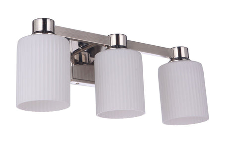 Craftmade 12920PLN3 polished nickel vanity