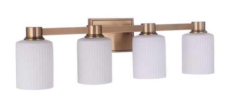 Craftmade 12928SB4 satin brass vanity