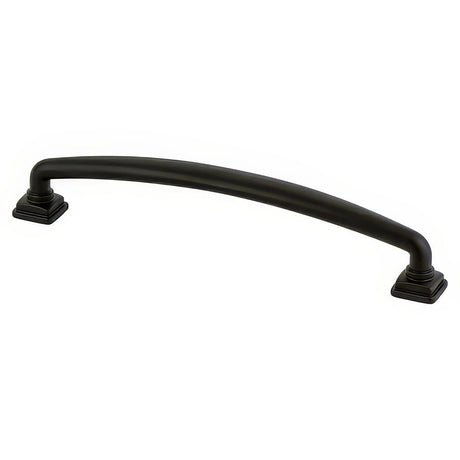 Berenson 1293-1055-P matte black cabinet handle pull